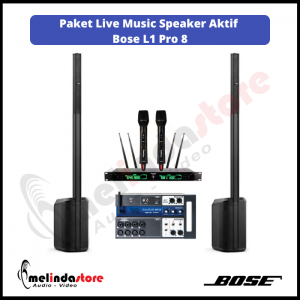 Paket Live Music Speaker Aktif Bose L1Pro 8